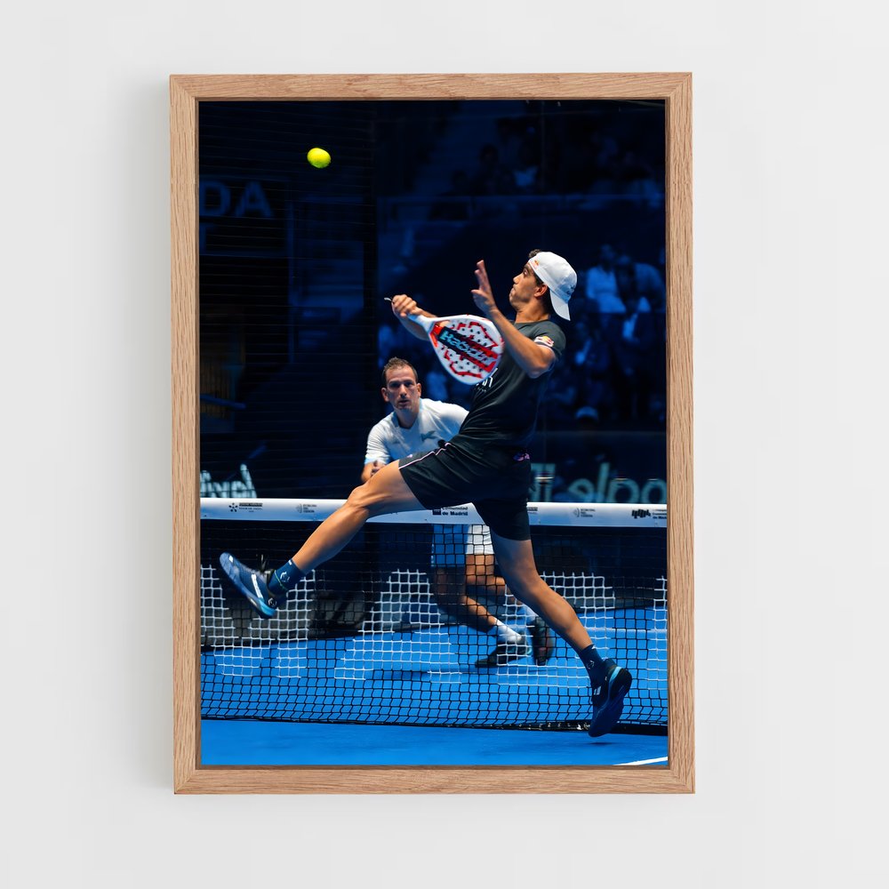 Poster Juan de lebron – affiche Padel (vue 4)